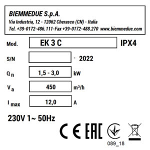 Elektrische Heater SK 12-C - Afbeelding 4