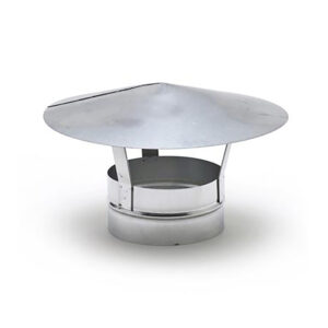 Rookgasafvoer regenkap thermisch verzinkt ⦰ 150mm