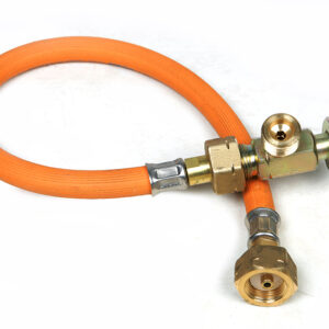 Koppelset gasflessen